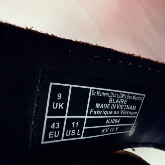 New Dr. Martens Brown Blaire Athena Leather Sandals woman Size 11 - Picture 8 of 10